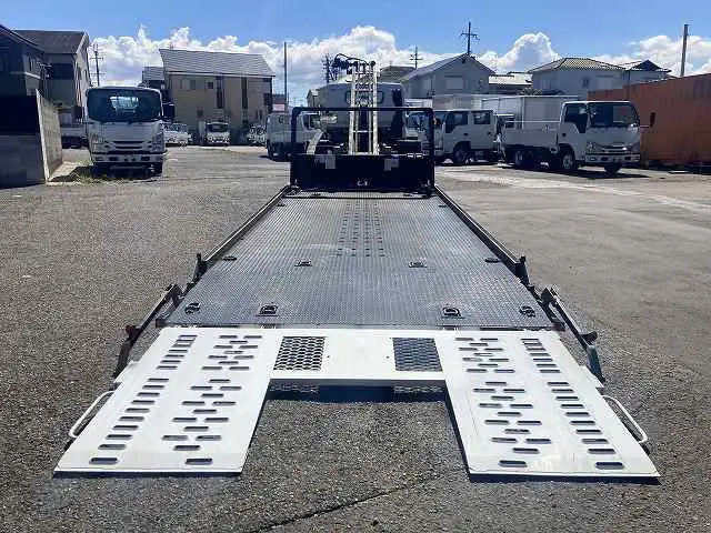 三菱 キャンター 小型 車両重機運搬 ラジコン ウインチの中古トラック画像5