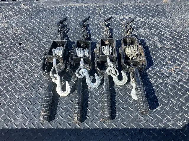 三菱 キャンター 小型 車両重機運搬 ラジコン ウインチの中古トラック画像7