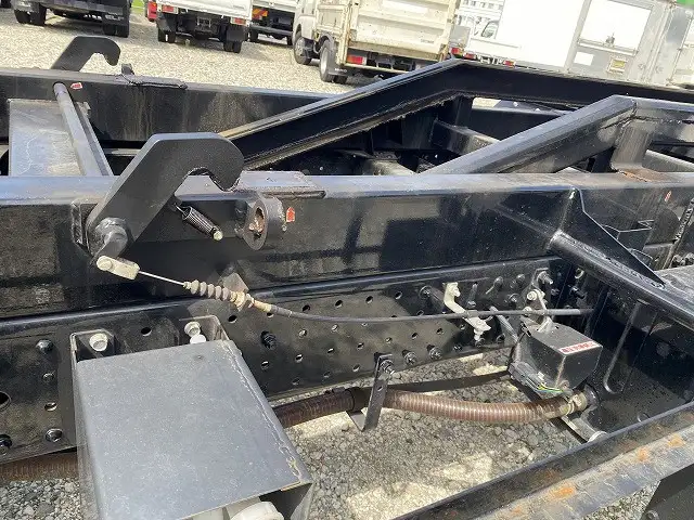 三菱 キャンター 小型 車両重機運搬 ラジコン ウインチの中古トラック画像13