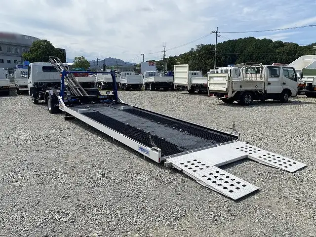 三菱 キャンター 小型 車両重機運搬 ラジコン ウインチの中古トラック画像5