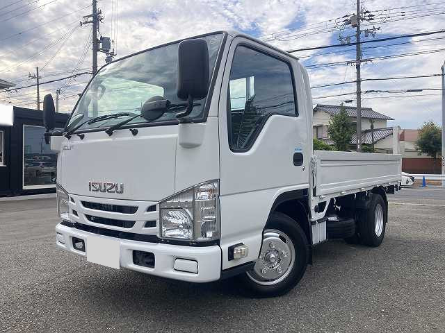 いすゞ エルフ 小型 平ボディ 10尺 TPG-NJR85A
