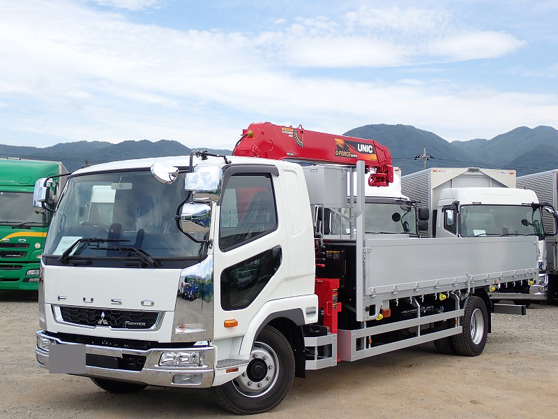 三菱 ファイター 中型/増トン クレーン付 ワイド 2KG-FK62FZ
