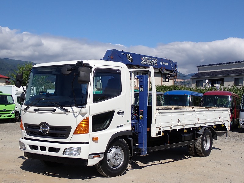 日野 レンジャー 中型/増トン 車両重機運搬 セルフローダー TKG-FC9JJAA