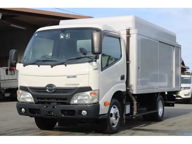 日野 デュトロ 小型 アルミバン ボトルカー サイドドア の中古トラック【車両No.173925】