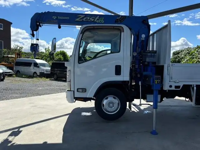 いすゞ エルフ 小型 クレーン付 アルミブロック 4段の中古トラック画像6