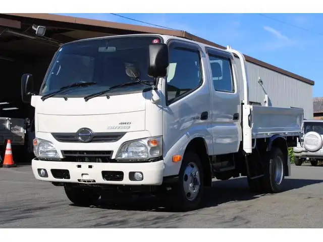 日野 デュトロ 小型 平ボディ Wキャブ ｜画像1