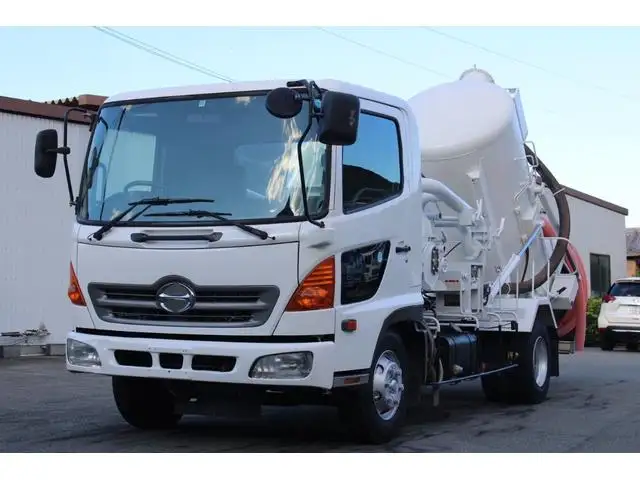 日野 レンジャー 中型/増トン タンク車 汚泥吸引車 の中古トラック画像1