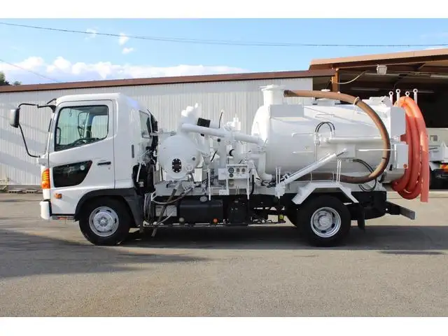 日野 レンジャー 中型/増トン タンク車 汚泥吸引車 の中古トラック画像3