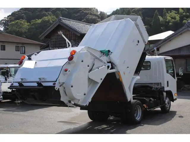 いすゞ エルフ 小型 パッカー車 巻き込み式 回転ダンプ式の中古トラック画像3