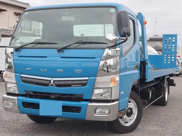三菱 キャンター 小型 車両重機運搬 ラジコン ウインチの中古トラック画像1
