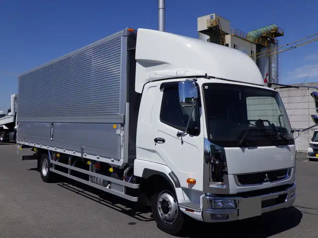 三菱 ファイター 中型/増トン ウイング エアサス ベッドの中古トラック画像2