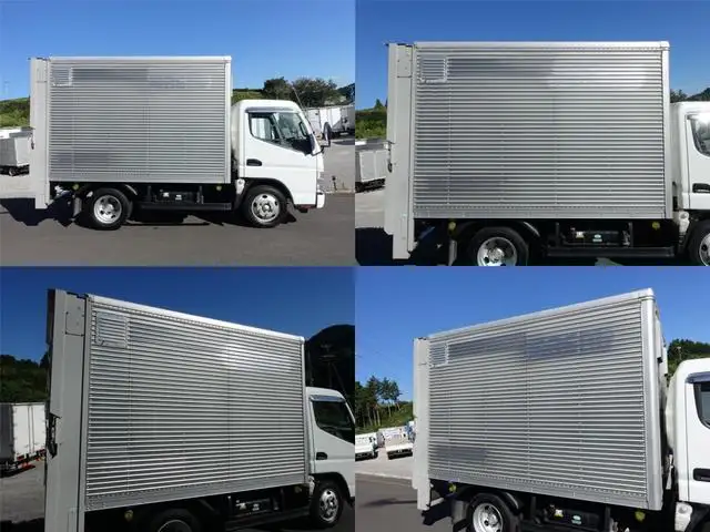 三菱 キャンター 小型 アルミバン パワーゲート PA-FE72DBの中古トラック画像3