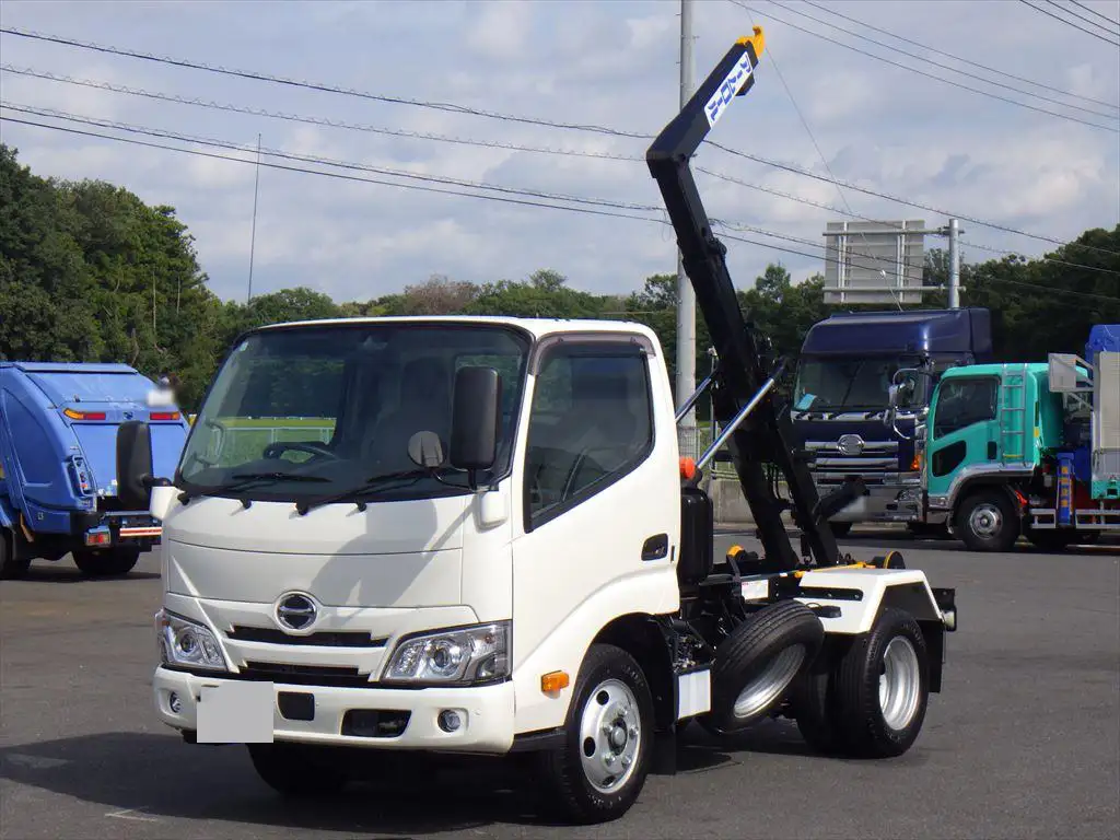 日野 デュトロ 小型 アームロール ツインホイスト 2RG-XZU605Mの中古トラック画像1