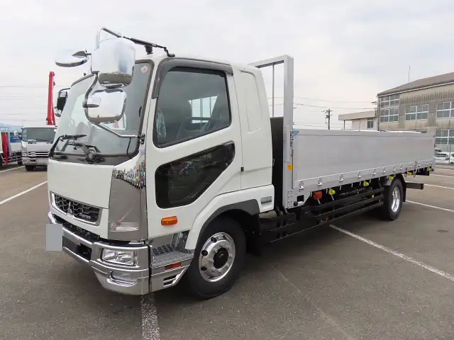 三菱 ファイター 中型/増トン 平ボディ エアサス 2KG-FK65FZの中古トラック画像1