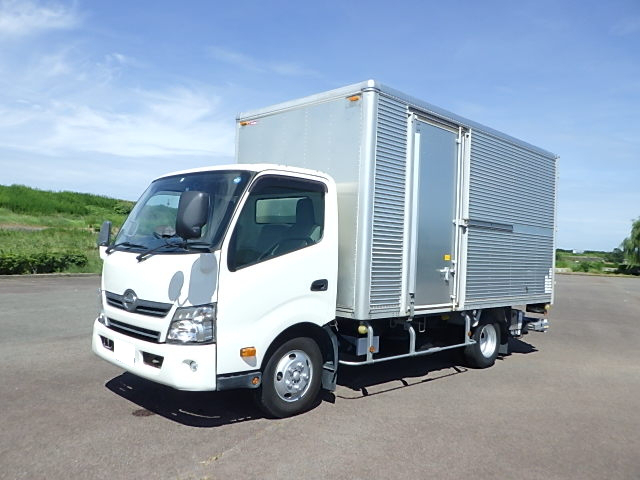 日野 デュトロ 小型 アルミバン ワイドロング TKG-XZU710M