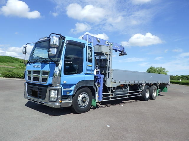 いすゞ ギガ 大型 クレーン付 の中古トラック【車両No.174171