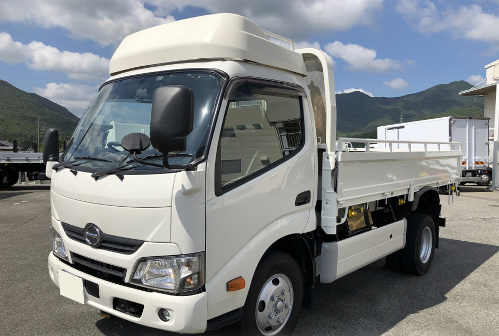 日野 デュトロ 小型 平ボディ セミロング TKG-XZU640M