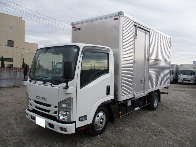 いすゞ エルフ 小型 アルミバン サイドドア TRG-NMR85AN|画像1