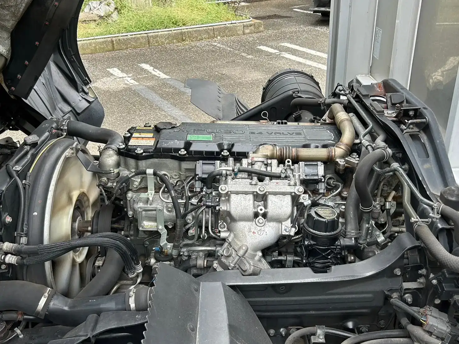 三菱 ファイター 中型/増トン ウイング ベッド TKG-FK61Fの中古トラック画像19