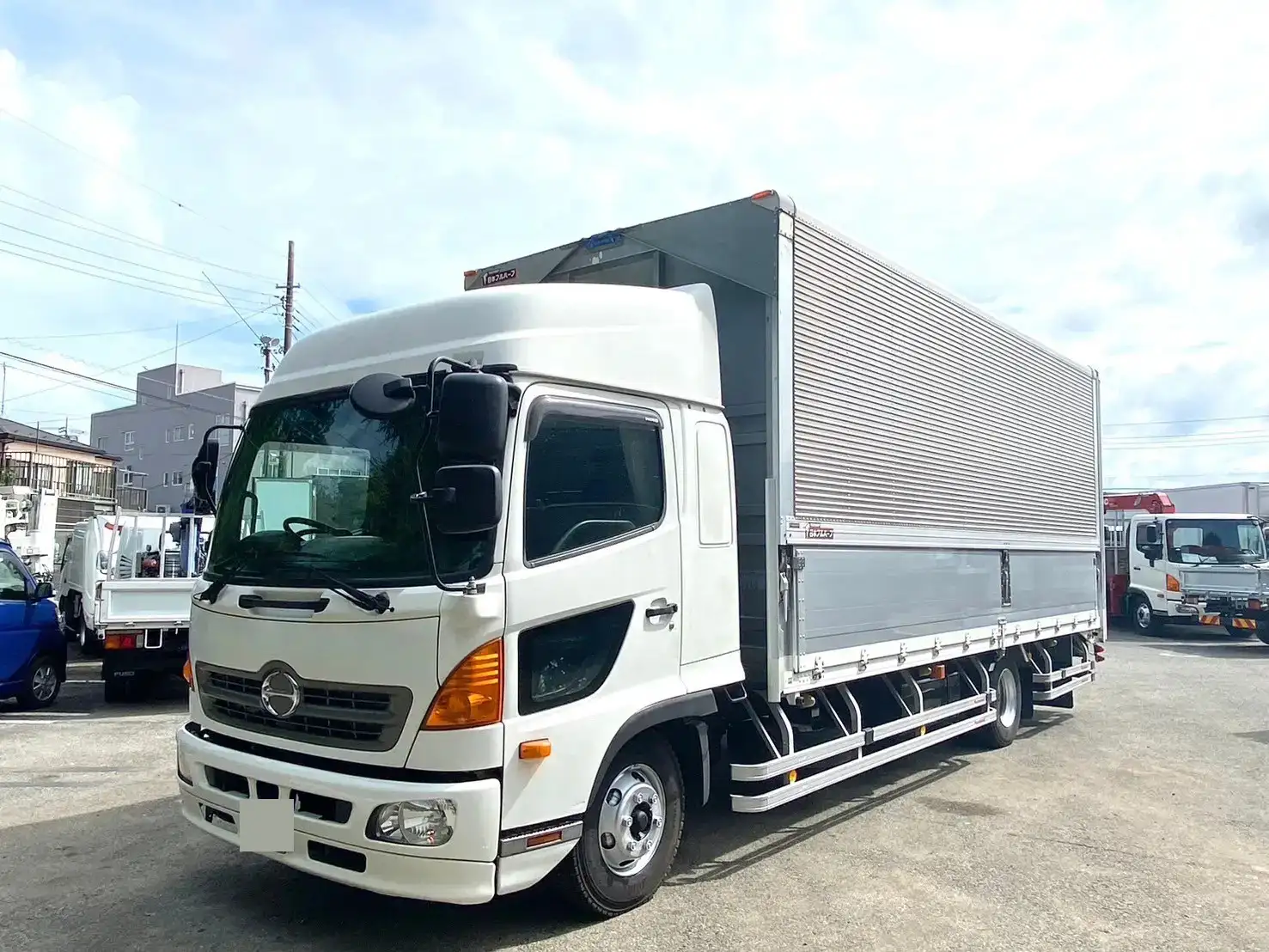 日野 レンジャー 中型/増トン ウイング パワーゲート エアサスの中古トラック画像1
