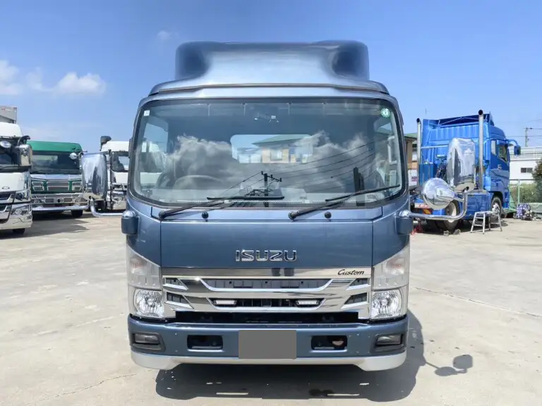 いすゞ エルフ 小型 車両重機運搬 ラジコン ウインチの中古トラック画像2