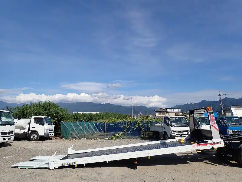三菱 キャンター 小型 車両重機運搬 ラジコン ウインチの中古トラック画像5