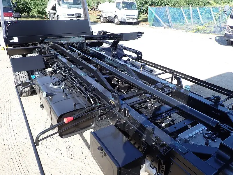 三菱 キャンター 小型 車両重機運搬 ラジコン ウインチの中古トラック画像像17