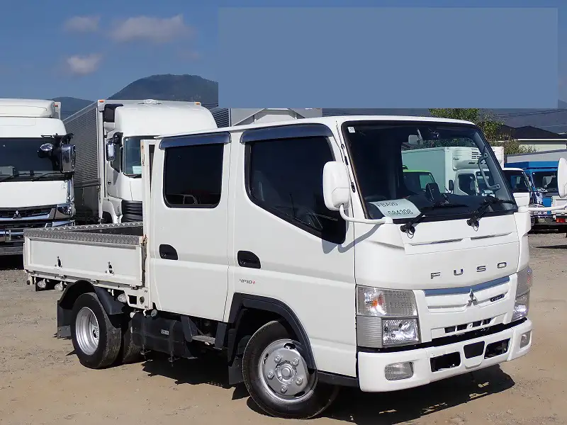 三菱 キャンター 小型 平ボディ Wキャブ 2RG-FBA20の中古トラック画像2