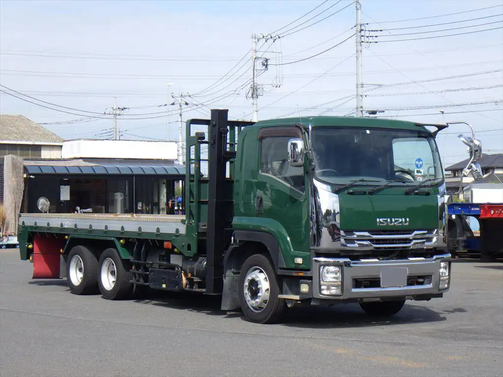 いすゞ フォワード 中型/増トン 車両重機運搬 ウインチ ベッドの中古トラック画像2