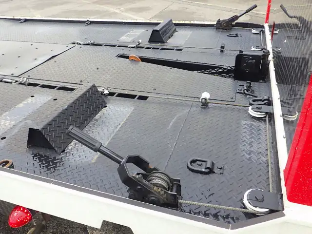 日野 デュトロ 小型 車両重機運搬 ラジコン ウインチの中古トラック画像6