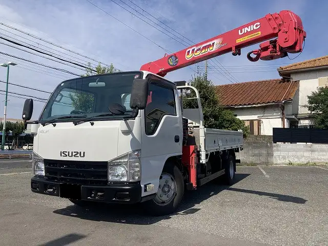 いすゞ エルフ 小型 クレーン付 3段 ラジコン｜画像1