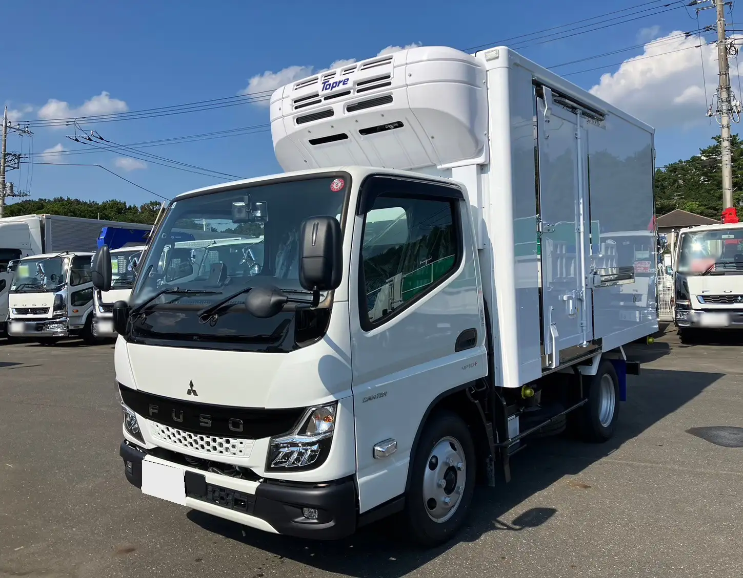三菱 キャンター 小型 冷凍冷蔵 低温 サイドドア｜画像1