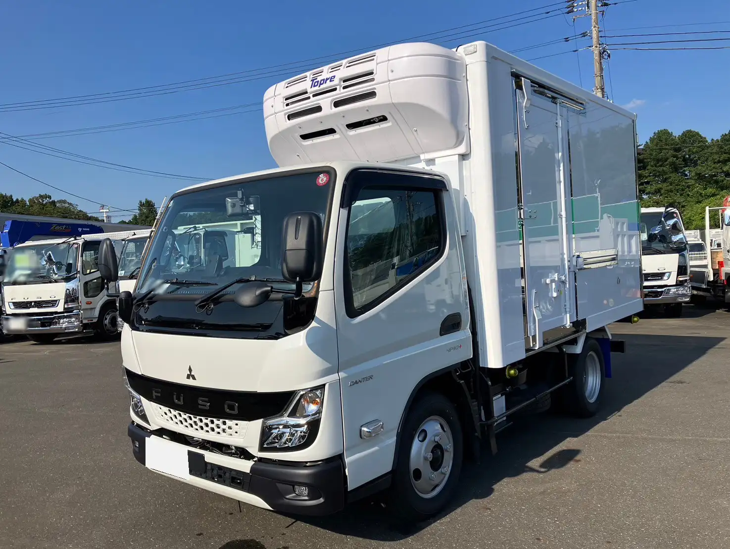 三菱 キャンター 小型 冷凍冷蔵 低温 サイドドア｜画像1