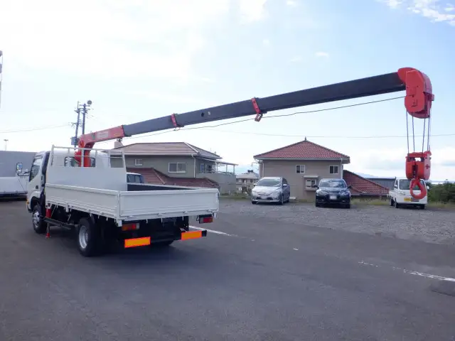 日野 デュトロ 小型 クレーン付 床鉄板 4段の中古トラック画像7