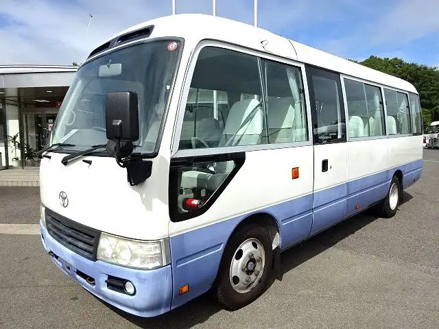 トヨタ コースター 小型 バス マイクロバス BDG-XZB50の中古トラック画像1