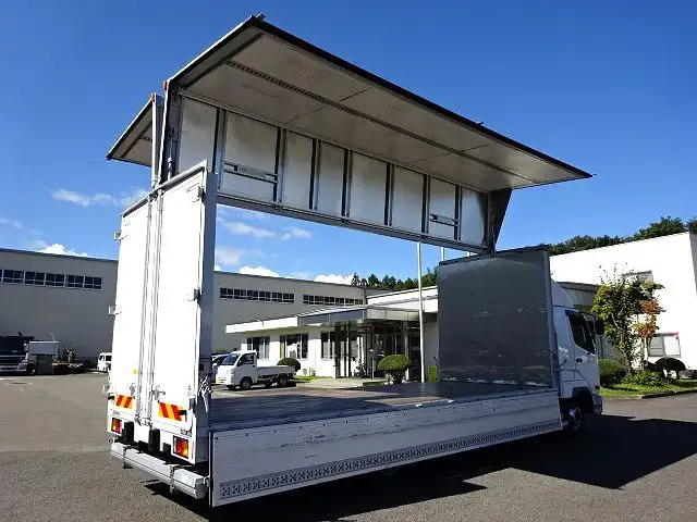 三菱 ファイター 中型/増トン ウイング パワーゲート 2KG-FK64Fの中古トラック画像6
