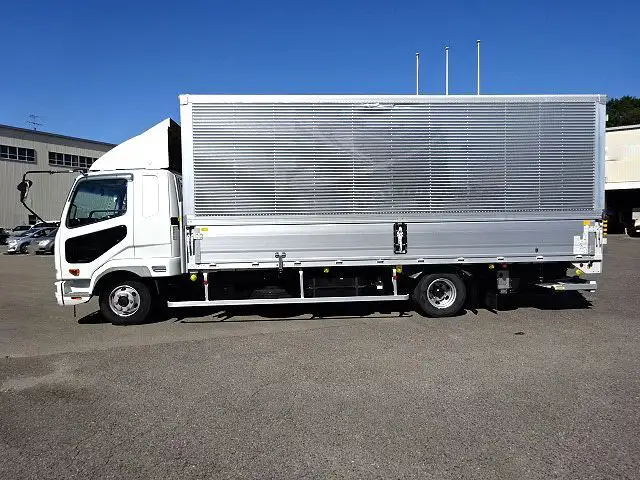 三菱 ファイター 中型/増トン ウイング パワーゲート 2KG-FK64Fの中古トラック画像3