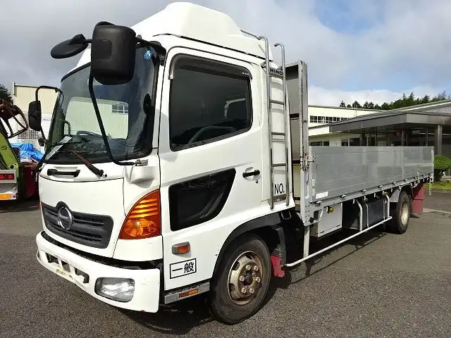 日野 レンジャー 中型/増トン 平ボディ 床鉄板 アルミブロック の中古トラック【車両No.174489】