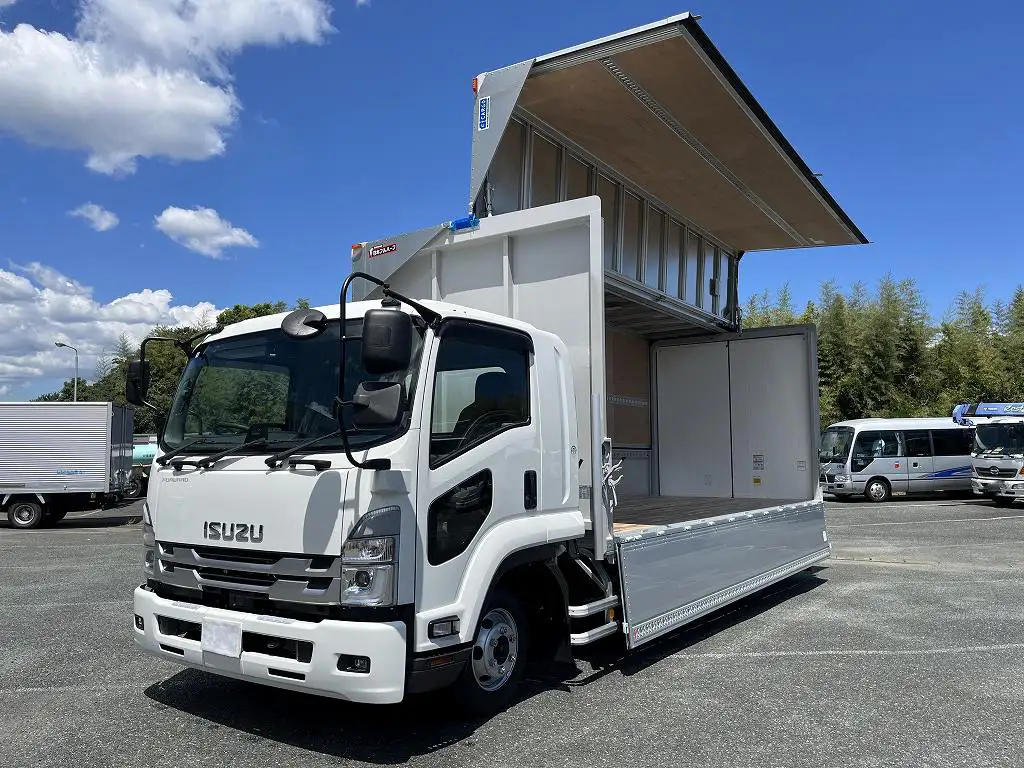 いすゞ フォワード 中型/増トン ウイング ベッド 2RG-FRR90S2の中古トラック画像5