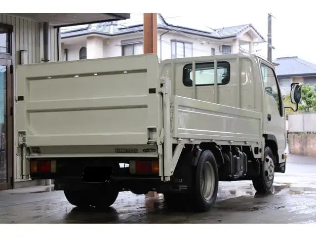 いすゞ エルフ 小型 平ボディ パワーゲート 床鉄板の中古トラック画像2