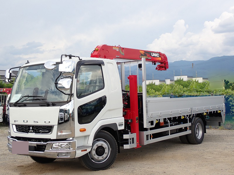 三菱 ファイター 中型/増トン 車両重機運搬 セーフティーローダー 2KG-FK62FZ