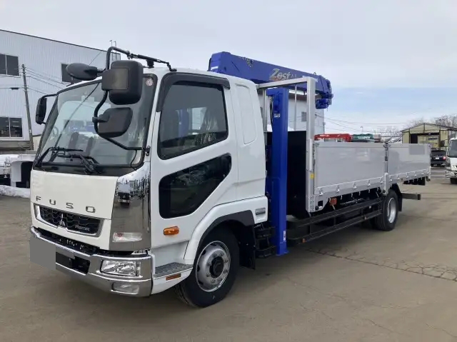 三菱 ファイター 中型/増トン 車両重機運搬 セルフローダー 2KG-FK62FZ