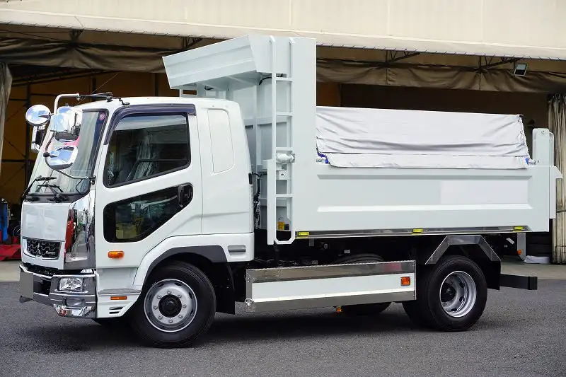 三菱 ファイター 中型/増トン ダンプ コボレーン ベッド の中古トラック【車両No.174738】