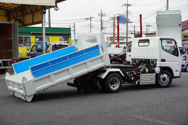 三菱 キャンター 小型 ダンプ ローダー 強化の中古トラック画像4
