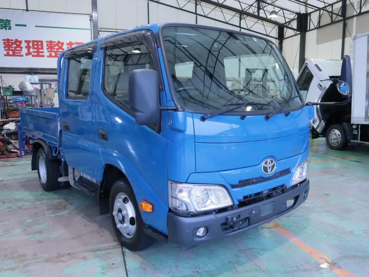 トヨタ ダイナ 小型 平ボディ Wキャブ 床鉄板の中古トラック画像2