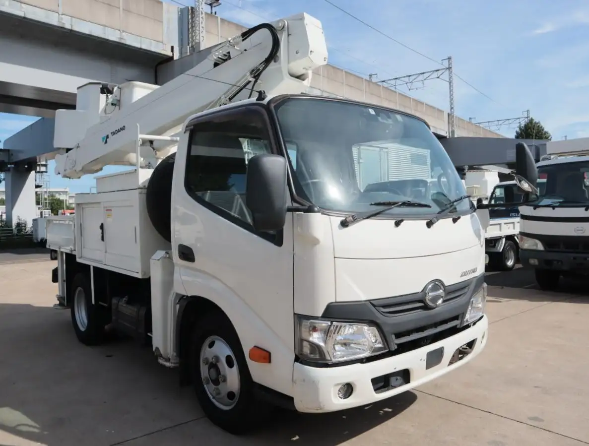 日野 デュトロ 小型 高所・建柱車 高所作業車 電工仕様の中古トラック画像2