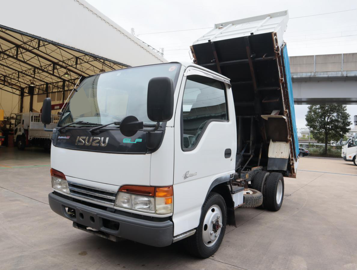 いすゞ エルフ 小型 ダンプ 10尺 KK-NKS71EAD