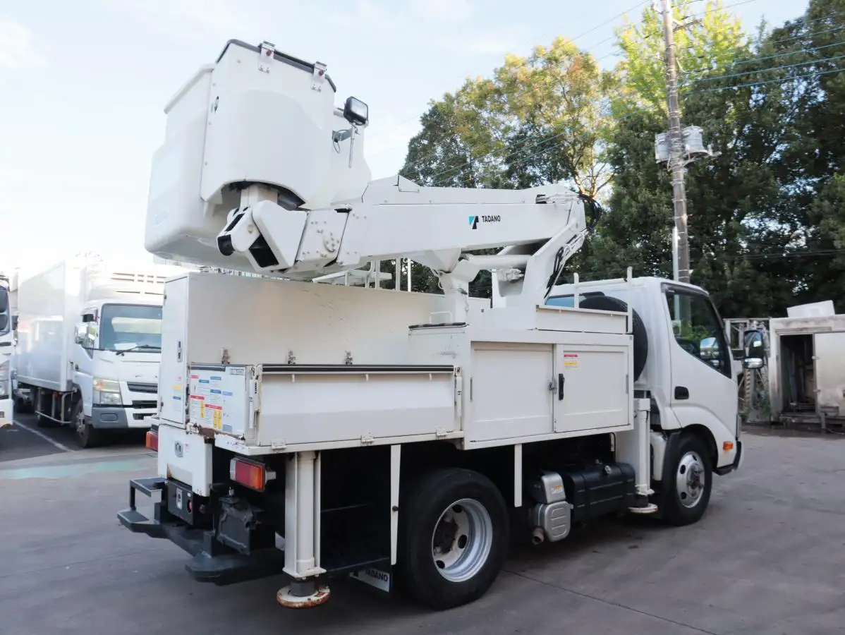 日野 デュトロ 小型 高所・建柱車 高所作業車 電工仕様の中古トラック画像3