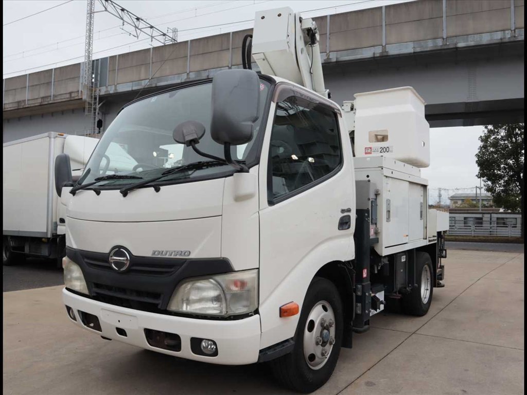日野 デュトロ 小型 高所・建柱車 高所作業車 TKG-XZU600X