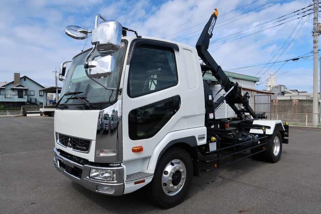 三菱 ファイター 中型/増トン アームロール 2KG-FK62FZ